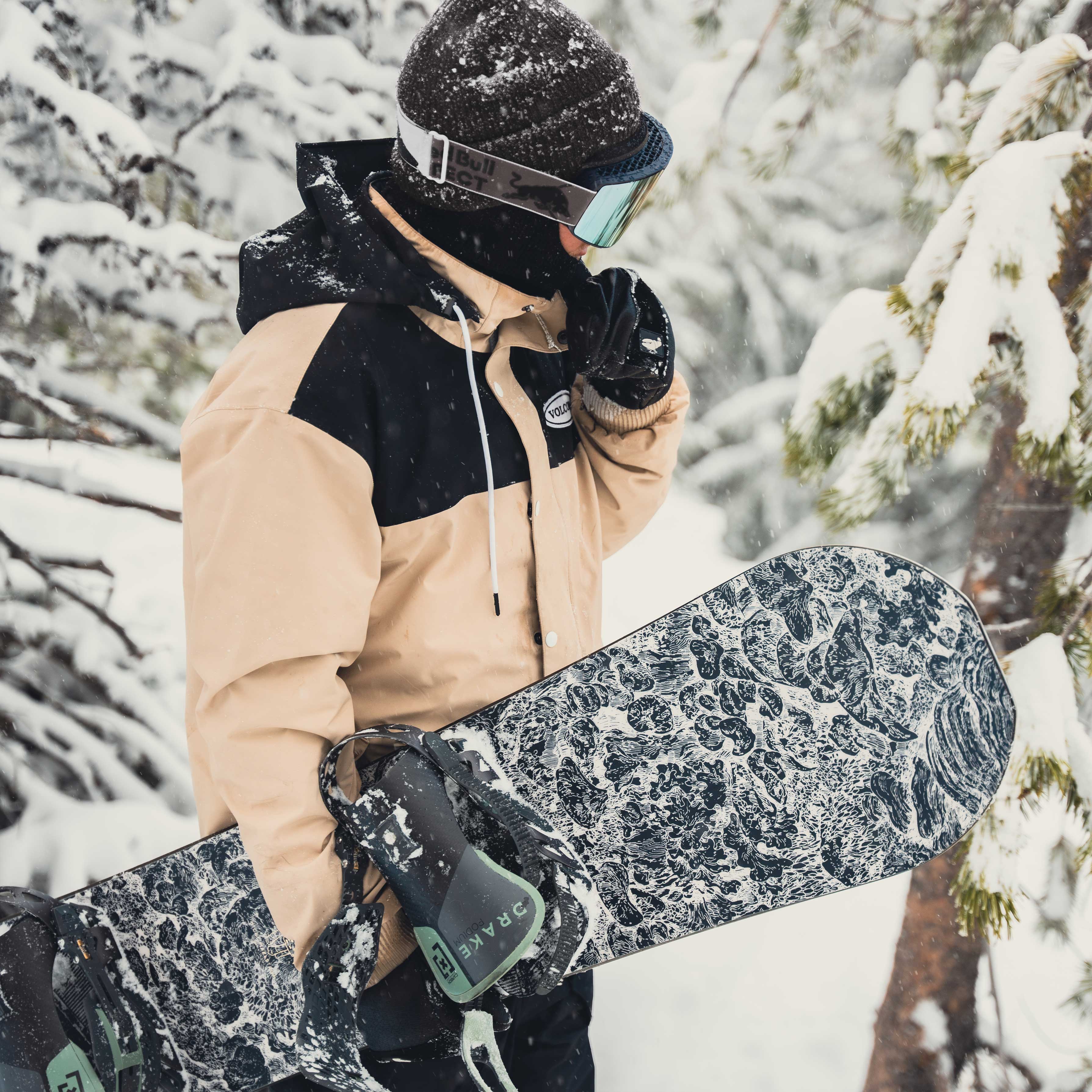 niche maelstrom snowboard fungi graphic detail