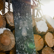 niche story snowboard condor graphic detail