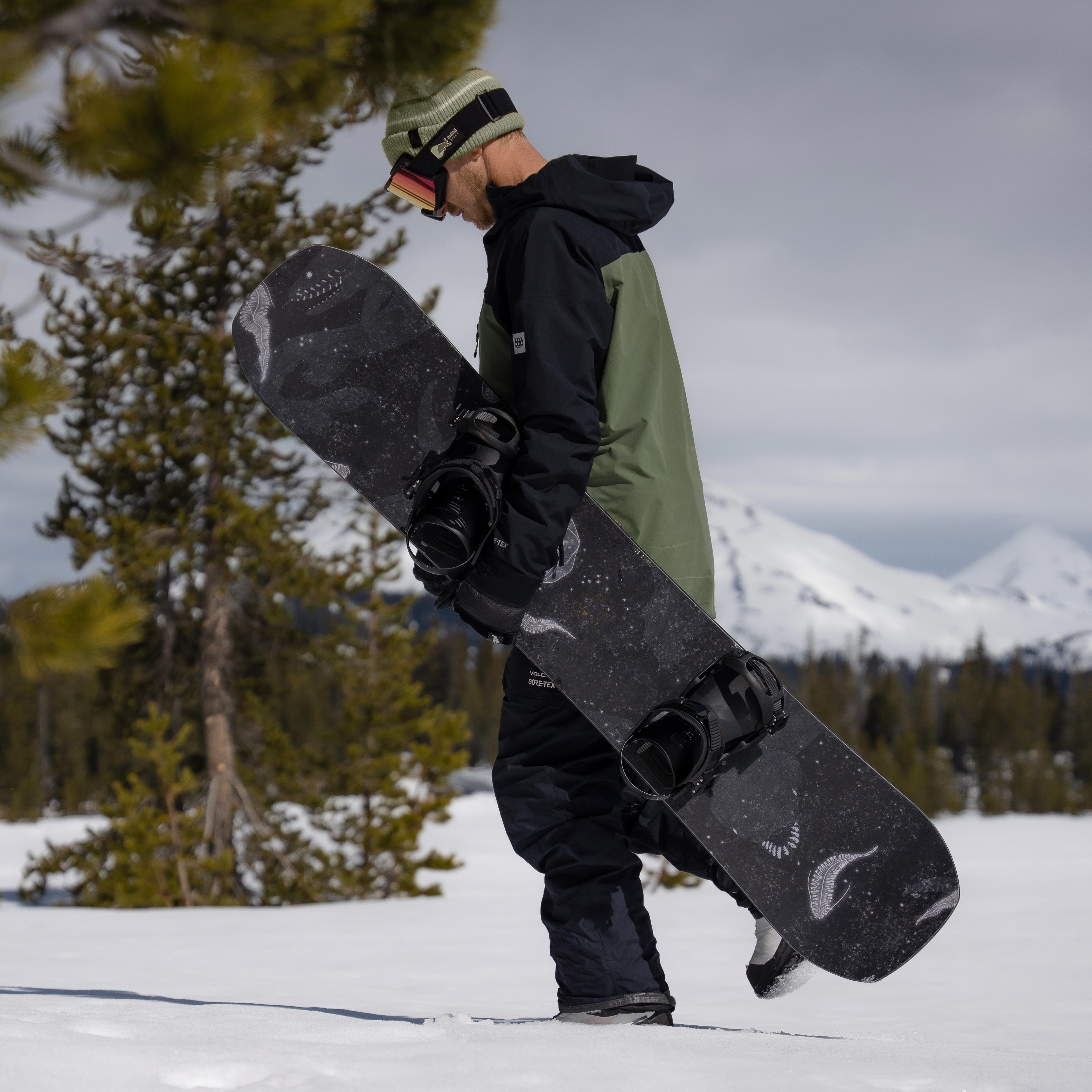 niche wraith snowboard deepsea graphic detail