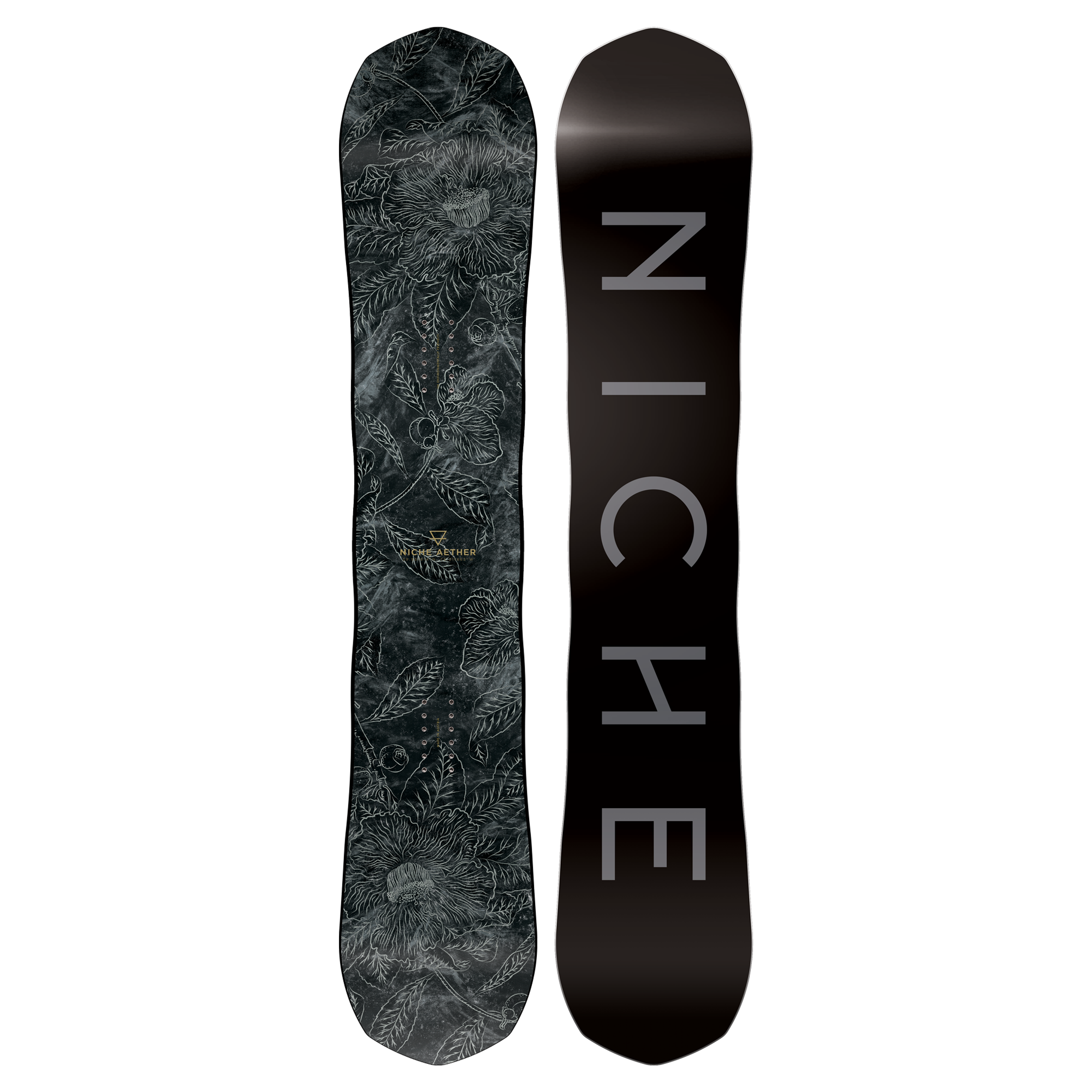 Aether Snowboard in Franklinia | Niche Snowboards
