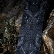 niche crux snowboard markhor graphic detail