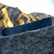 niche fathom snowboard charcoal graphic detail