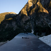 niche fathom snowboard charcoal graphic detail