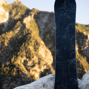 niche fathom snowboard charcoal graphic detail