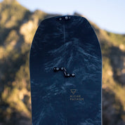 niche fathom snowboard charcoal graphic detail