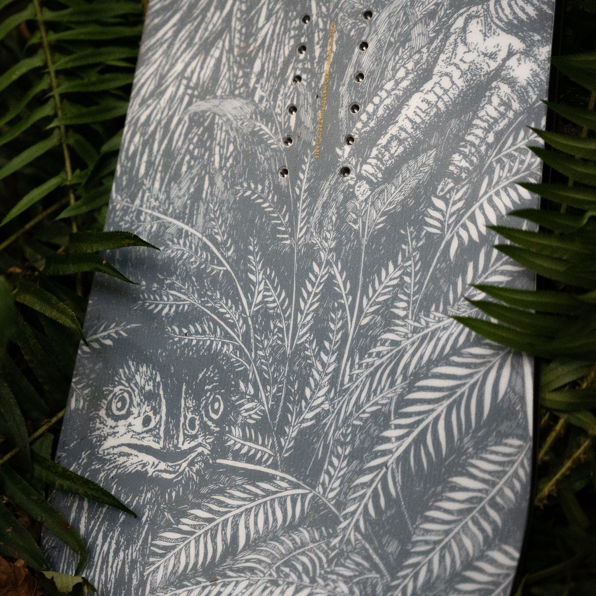 niche pyre snowboard moa graphic detail