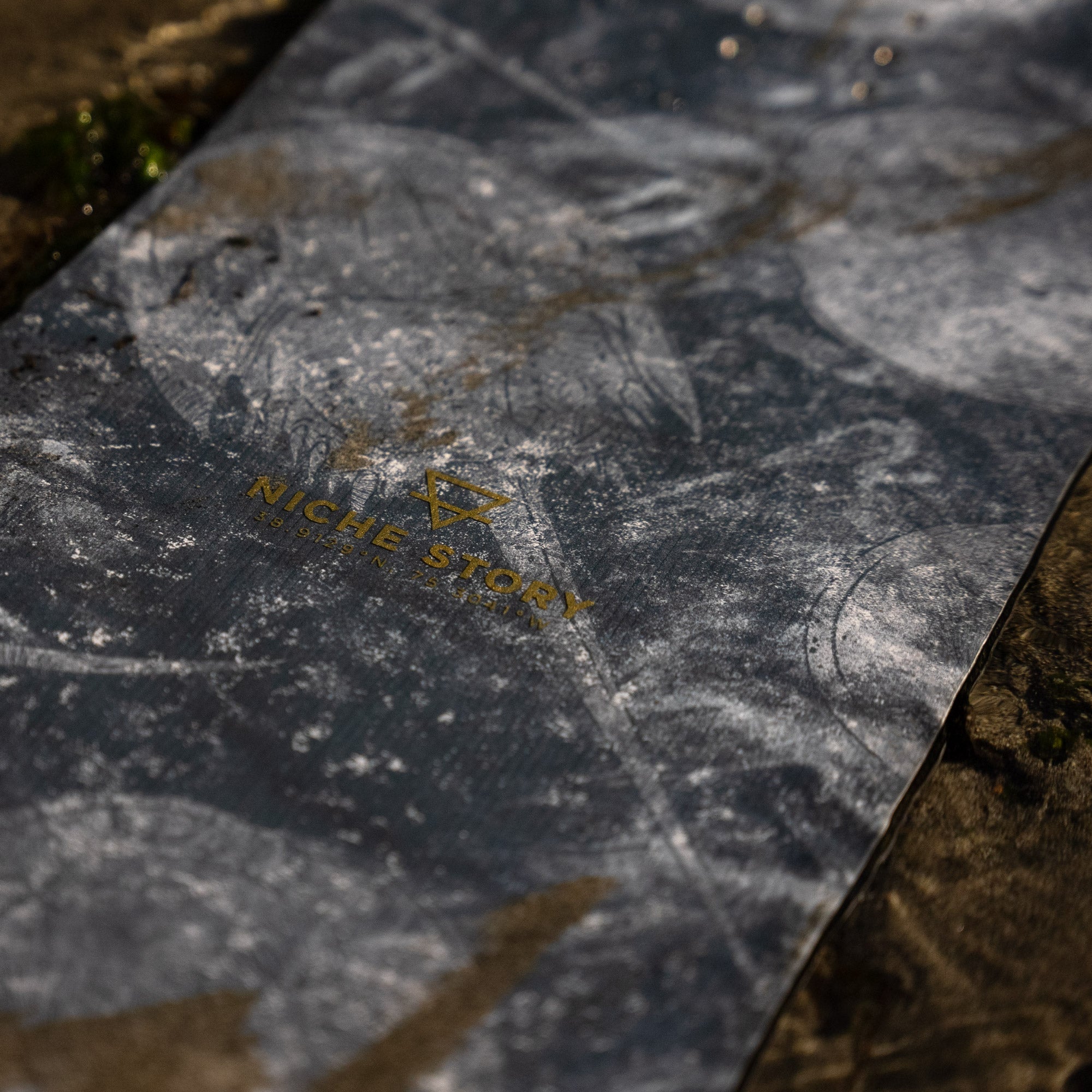 niche story snowboard crabs graphic detail