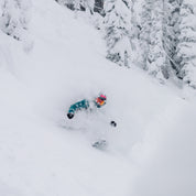 niche vikander snowboard action image