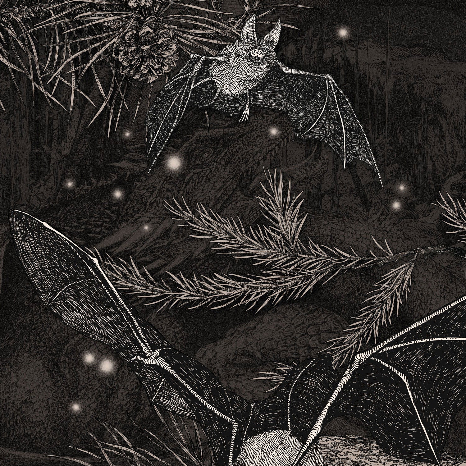 niche crux snowboard fantasy graphic detail