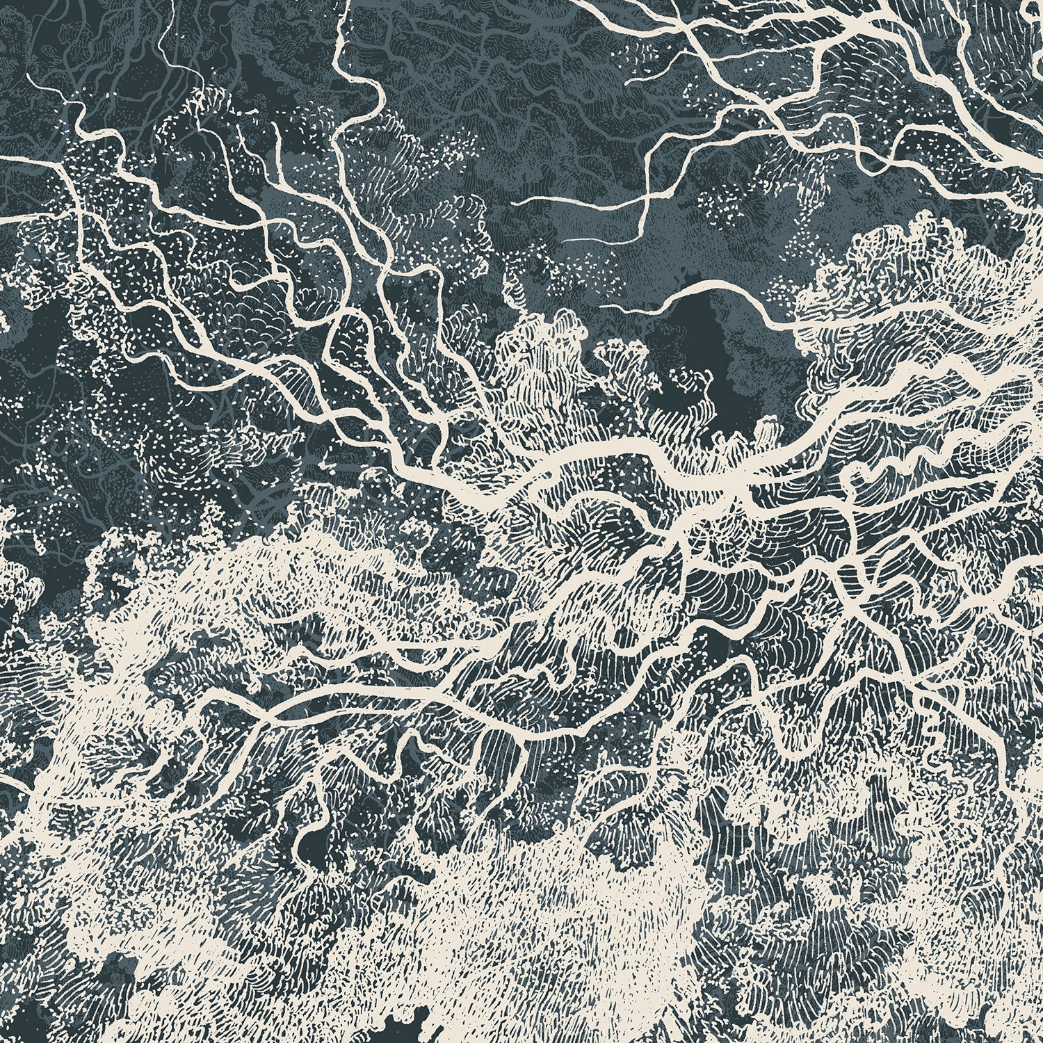 niche maelstrom snowboard mold graphic detail
