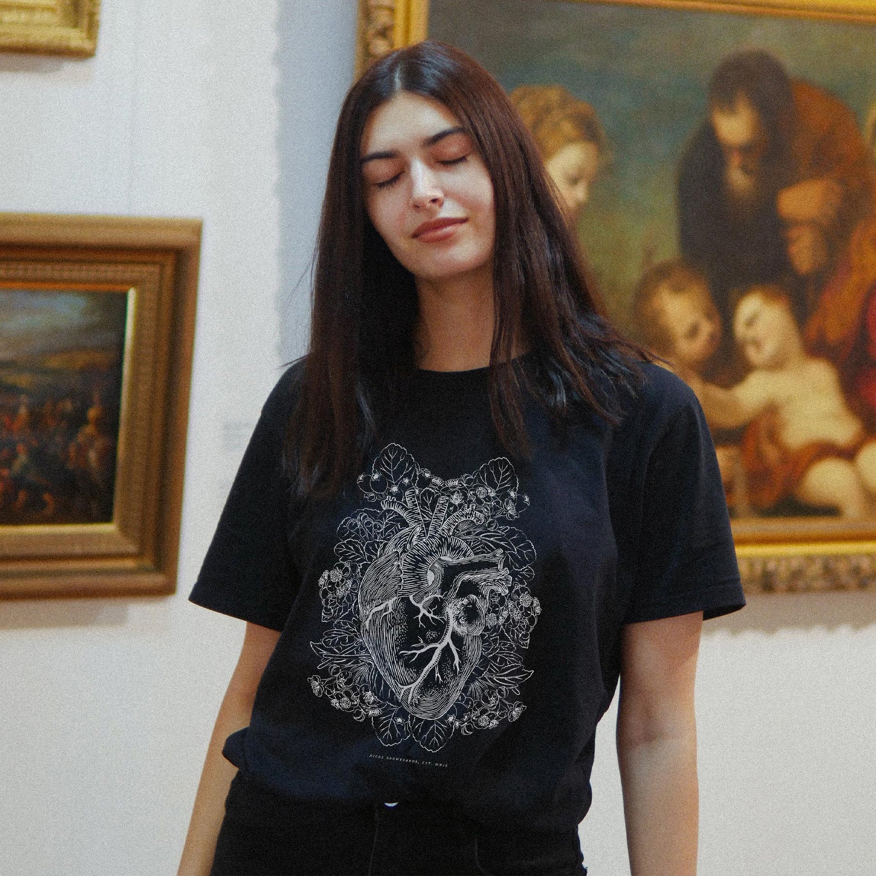 niche anatomical heart shirt