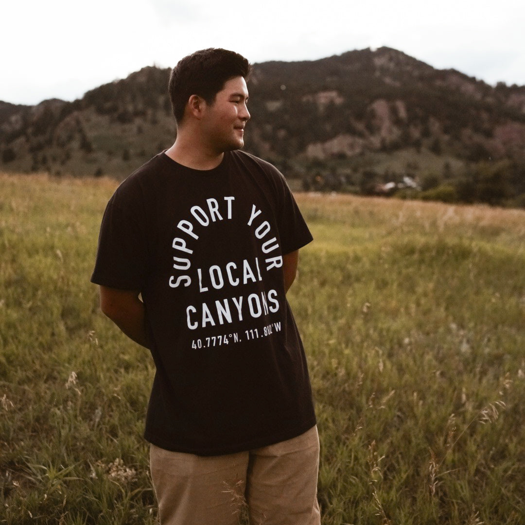 niche support your local canyons shirt