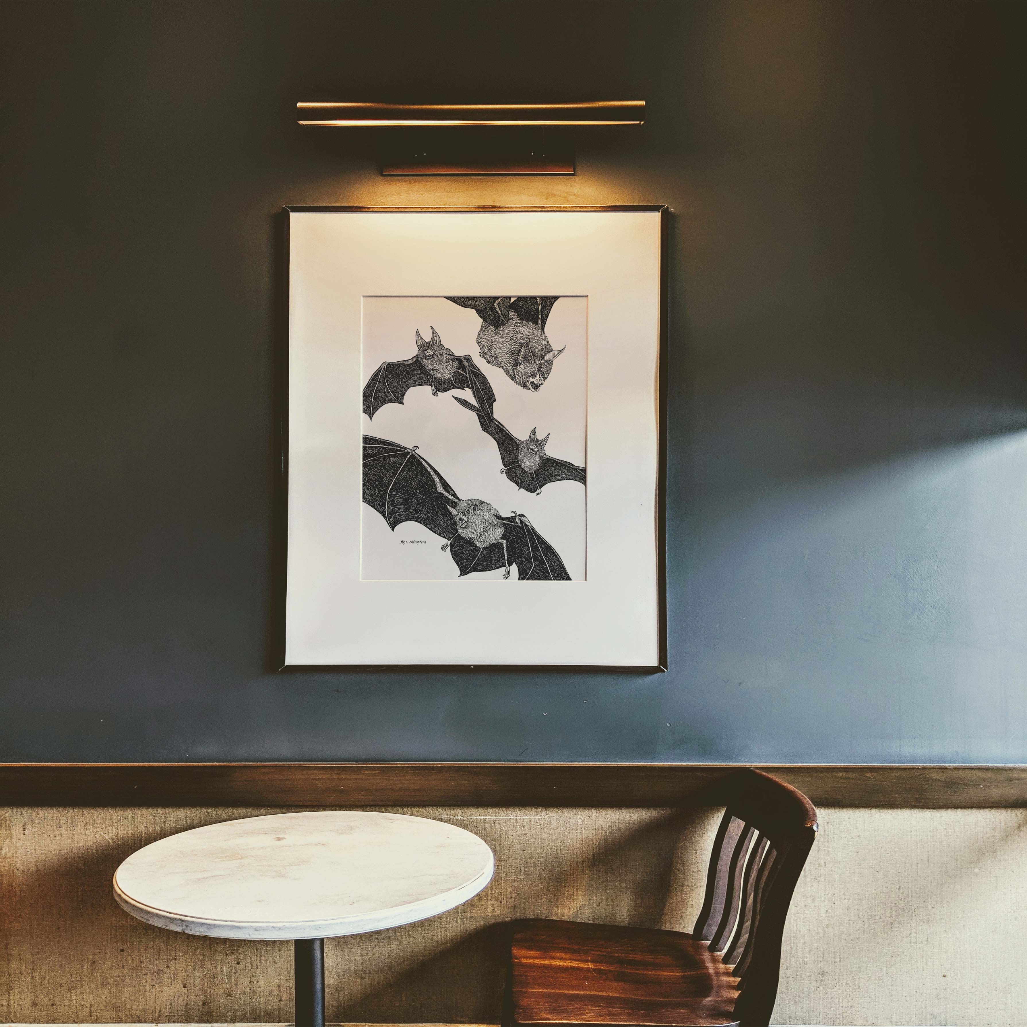 bats art print