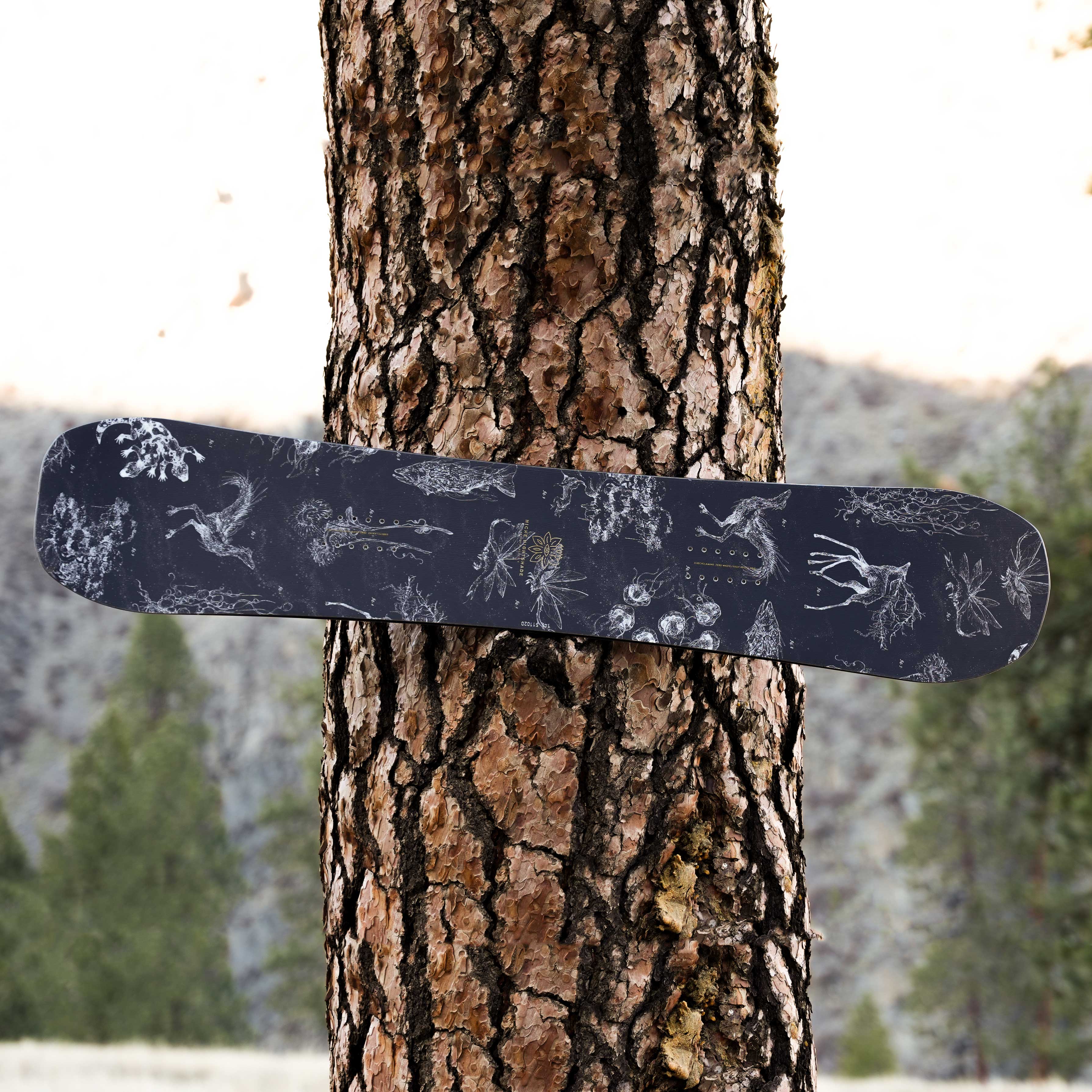 Nightshade Snowboard in Mutants | Niche Snowboards