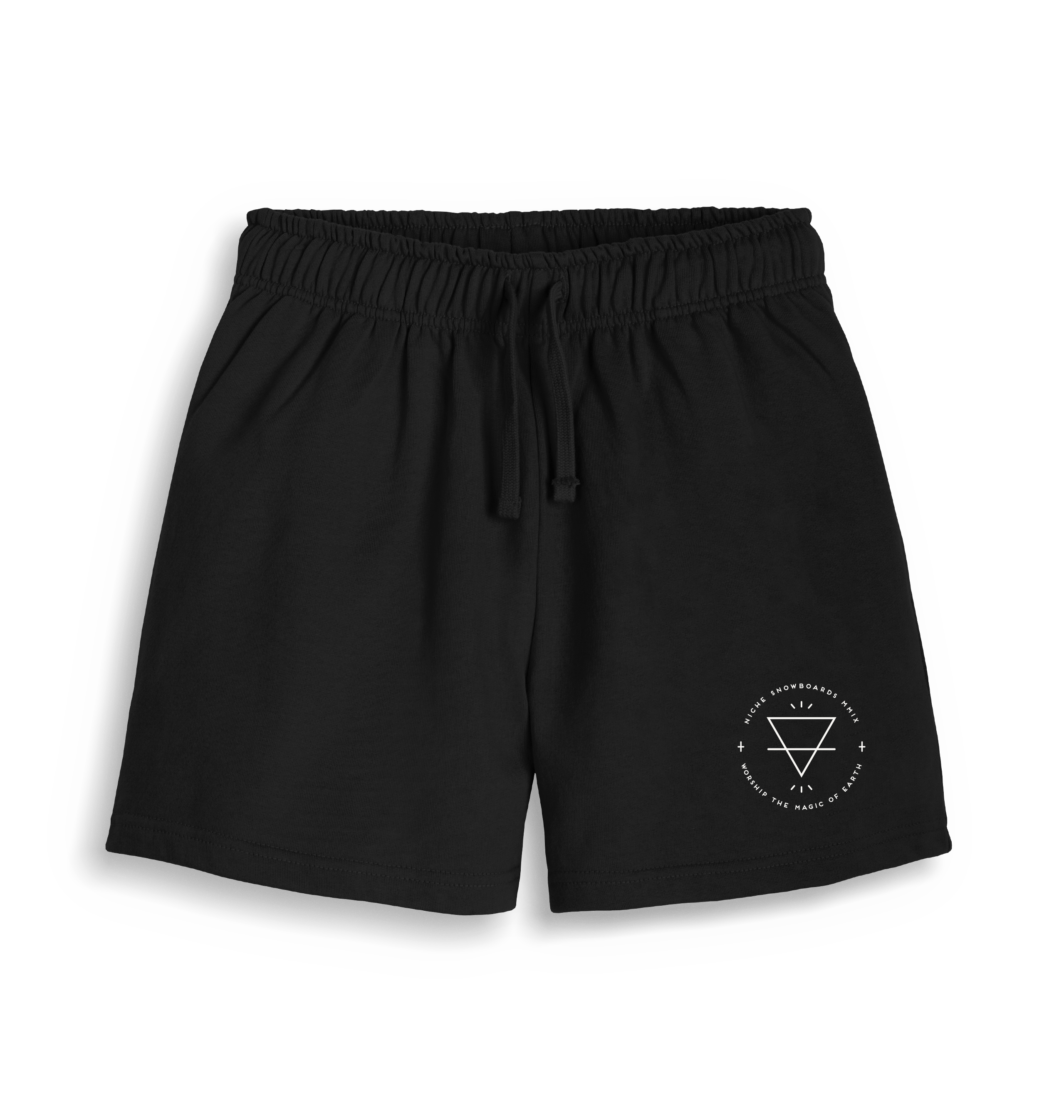 Black Shorts Front