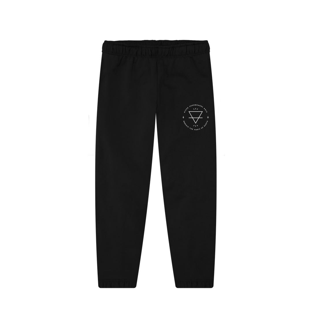 Black Joggers Front