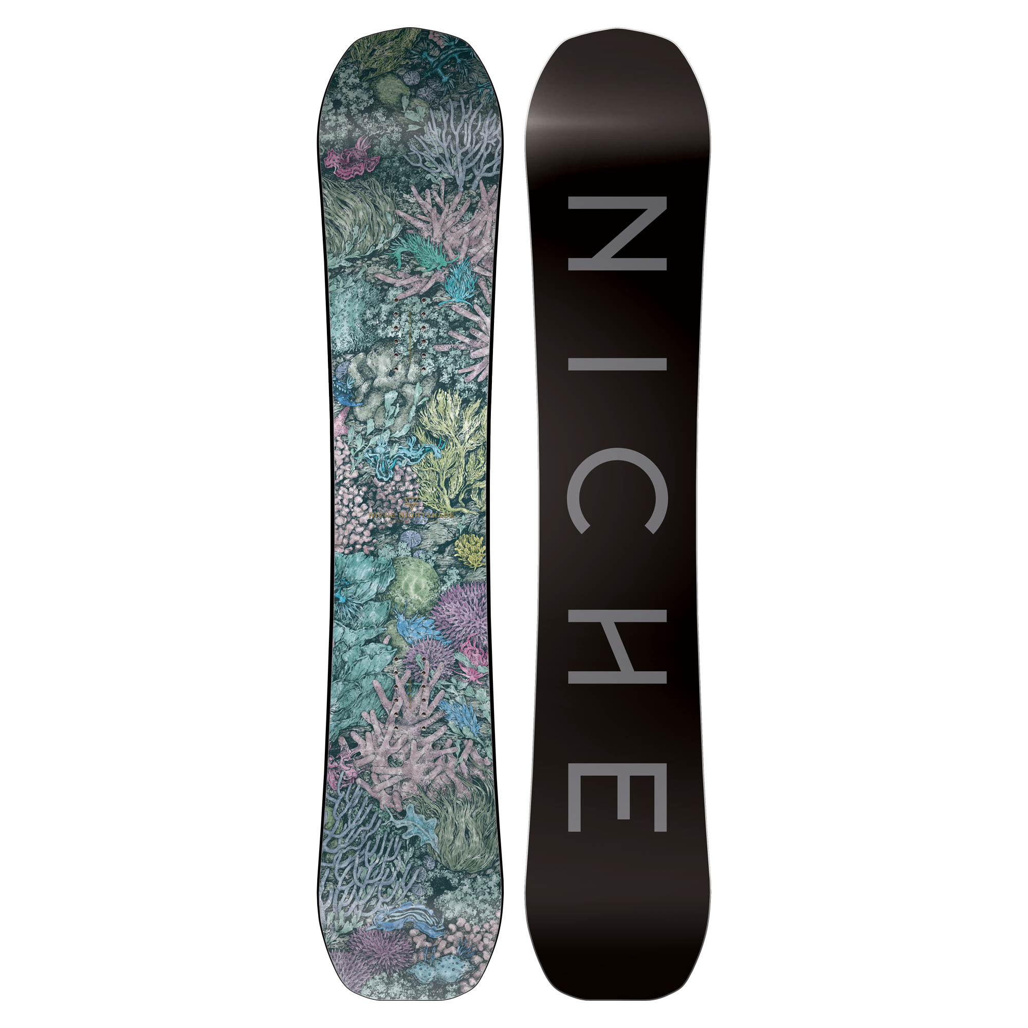 niche nightshade snowboard nudibranch
