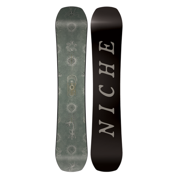 Minx Snowboard in Sundew | Niche Snowboards