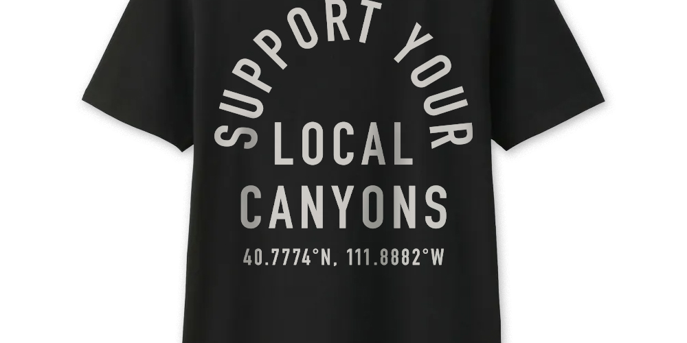 niche support your local canyons shirt