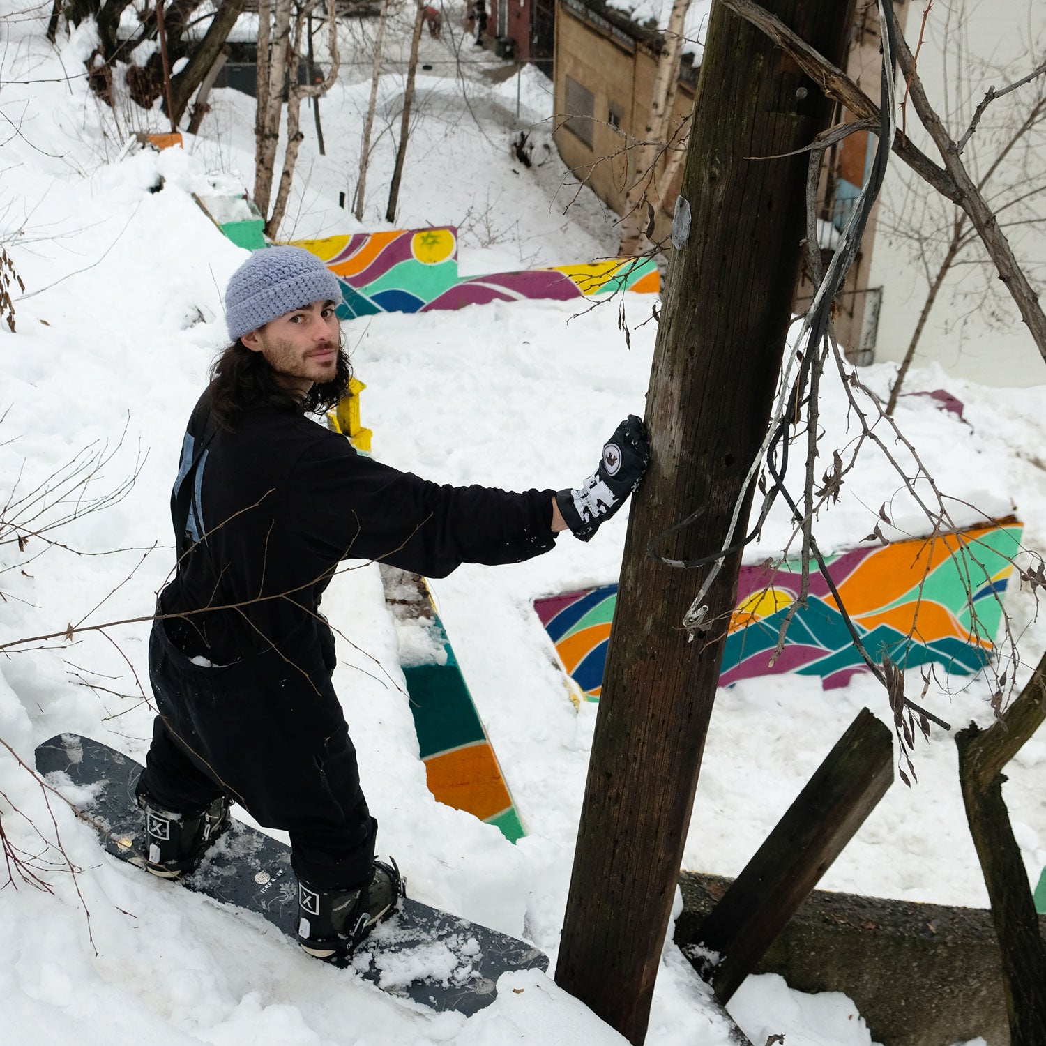 niche snowboards team rider Philippe Trifiro Riendeau