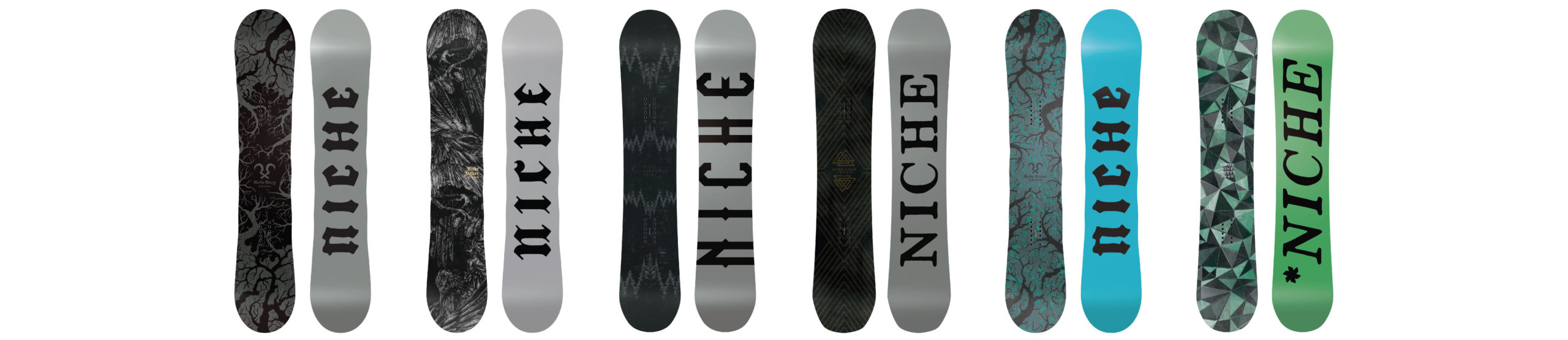 2015/16 Niche Snowboards graphics