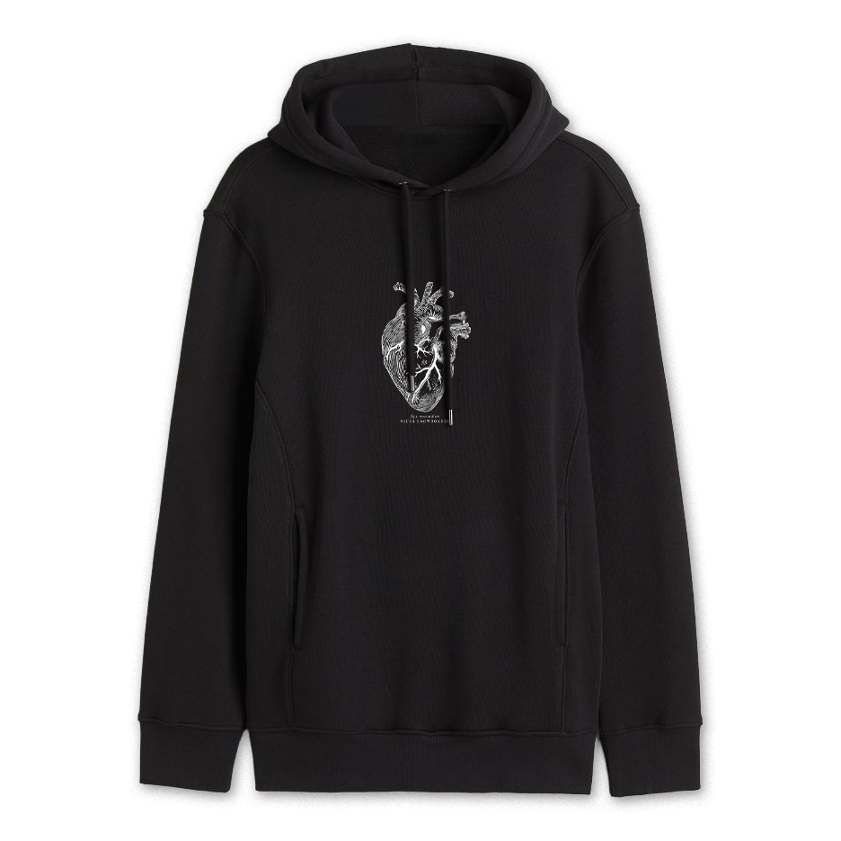 heart hoodie